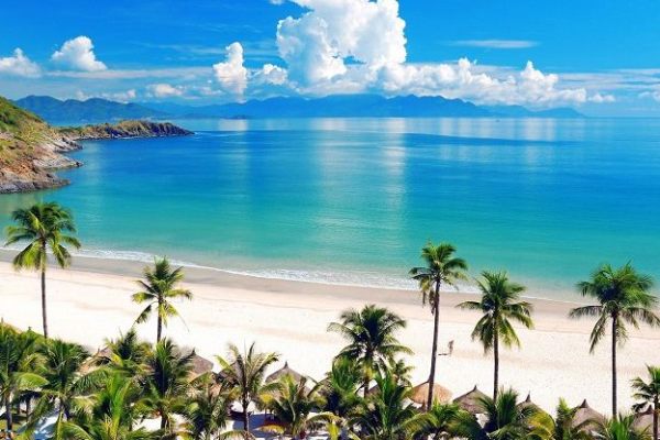 The picturesque Nha Trang Beach